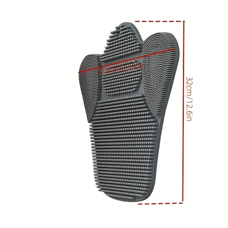 Suction Cup Back Scrubber – Hands-Free Shower Wall Brush