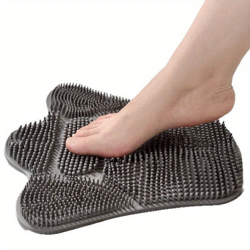 Suction Cup Back Scrubber – Hands-Free Shower Wall Brush